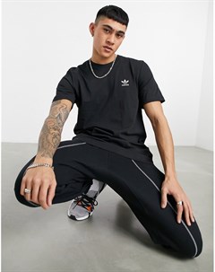 Черная футболка essentials Adidas originals