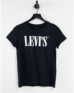 Черная футболка с логотипом в стиле 90 х Levi's®