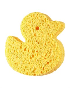 Мочалка детская для тела KIDS целлюлозная Duck Deco