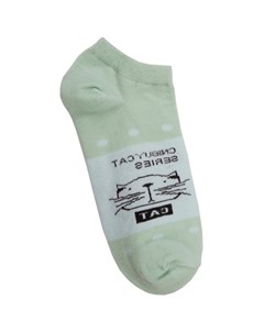 Носки женские Kitty green р р единый Socks