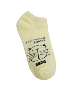 Носки женские Kitty yellow р р единый Socks