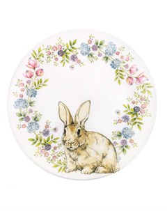 Тарелка обеденная Кролик в венке Churchill