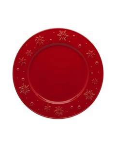 Тарелка обеденная Snowflakes Bordallo pinheiro