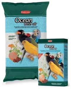 Наполнитель Ocean Fresh Air био песок для декоративных птиц 1 кг Padovan