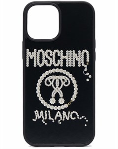 Чехол для iPhone 12 Pro Max с логотипом Moschino