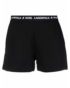 Пижамные шорты с логотипом на поясе Karl lagerfeld
