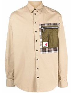 Куртка рубашка с контрастными карманами Dsquared2