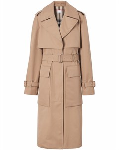 Однобортный тренч Burberry