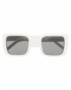 Солнцезащитные очки в массивной оправе Saint laurent eyewear