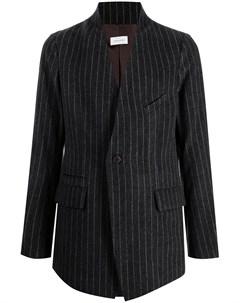 Полосатый пиджак с V образным вырезом Bed j.w. ford