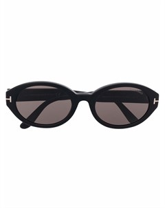 Затемненные солнцезащитные очки с логотипом Tom ford eyewear