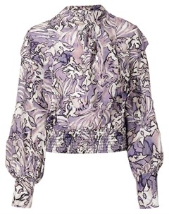 Шелковая блузка с абстрактным принтом Iro