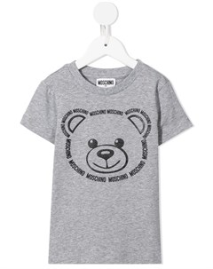 Футболка Teddy Bear с логотипом Moschino kids