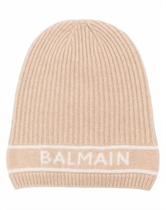 Шапка бини с логотипом Balmain