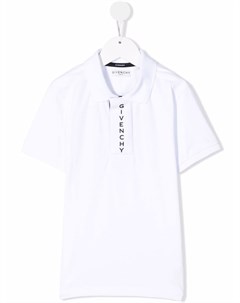 Рубашка поло с логотипом Givenchy kids