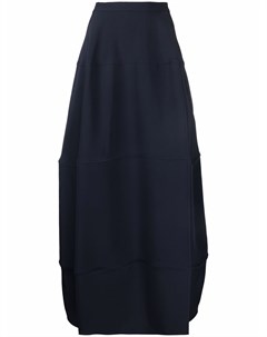 Длинная шелковая юбка с завышенной талией Giorgio armani
