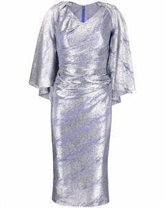 Платье миди с эффектом металлик Talbot runhof