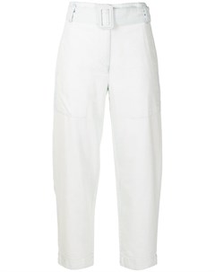 Укороченные джинсы с поясом Proenza schouler white label