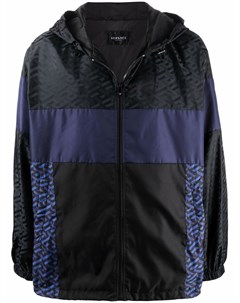 Спортивная куртка с логотипом и вставками Versace