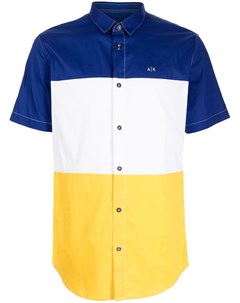 Рубашка в стиле колор блок с короткими рукавами Armani exchange