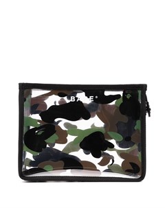 Клатч 1st Camo с камуфляжным принтом A bathing ape®