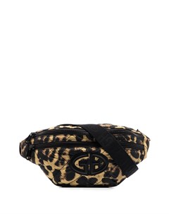 Поясная сумка Velia с леопардовым принтом Goldbergh
