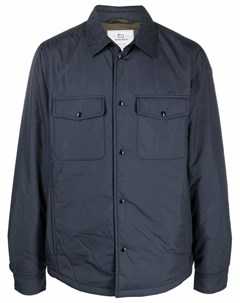 Утепленная куртка рубашка Woolrich