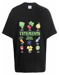 Футболка с принтом Vegan Vetements