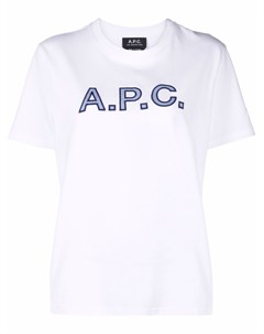 Футболка с логотипом A.p.c.