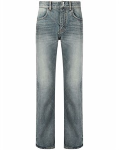 Прямые джинсы из вареного денима Givenchy