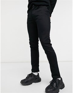 Черные узкие джинсы из органического хлопка Burton menswear
