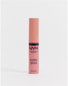Блеск для губ Butter Gloss Lip Gloss Creme Brulee Nyx professional makeup