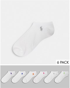 Набор из 6 пар спортивных носков с амортизирующим эффектом Polo ralph lauren
