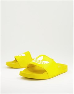 Желтые шлепанцы Adilette Lite Adidas originals