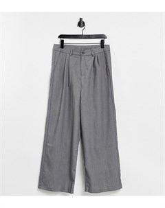 Серые свободные брюки в стиле унисекс Inspired Reclaimed vintage