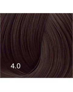 Перманентный крем краситель для волос Expert Color 8022033103406 4 0 Шатен 100 мл Bouticle (италия)