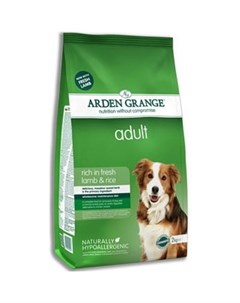 AG Adult Dog Lamb Rice Корм сухой для взрослых собак с ягненком и рисом 2 кг Arden grange