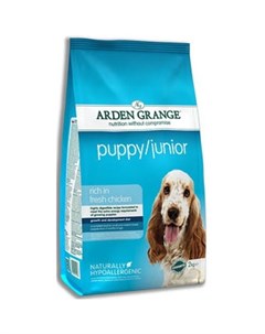 AG Puppy Junior Корм сухой для щенков и молодых собак 2 кг Arden grange