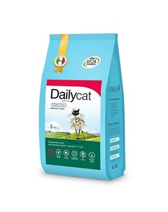Grain Free Adult сухой корм для кошек беззерновой с курицей 3 кг Dailycat