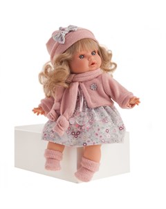 Кукла Марисела в розовом плачущая 30 см Antonio juan