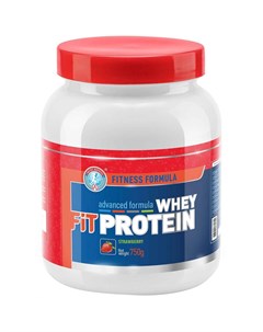 Протеин Fitness Formula Whey Fit Protein Клубника 750 г Академия-т