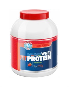 Протеин Fitness Formula Whey Fit Protein Клубника 2270 г Академия-т