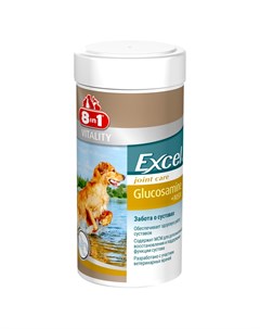 Кормовая добавка для животных Excel Глюкозамин c MCM 55 таблеток 8in1