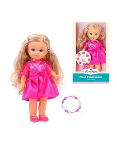 Кукла Элиза с браслетом розовые атрибуты ТМ Mary poppins