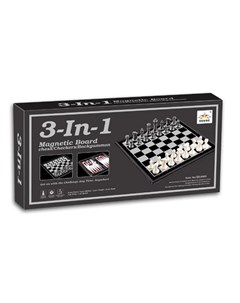 Игра настольная Шахматы шашки нарды поле 48х48 см Наша игрушка