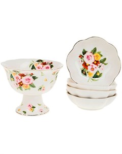 Креманка Цветочный аромат с 4 розетками ТМ Best home porcelain