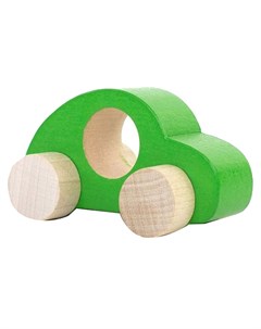 Каталка деревянная зеленая Томик