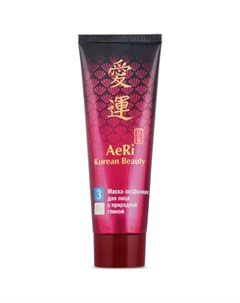 Маска эксфолиант для лица AeRi Korean Beauty с природной глиной 95 г Modum