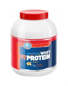 Протеин Fitness Formula Whey Fit Protein Ваниль 2270 г Академия-т
