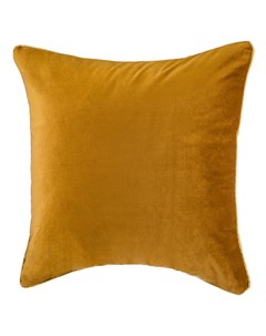 Подушка декоративная Фьюжен 45x45 см светлое золото 100 полиэстер арт 850 827 43 Santalino
